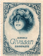 1 Carte Pliante  1 CP  Gibb"s Elphant Jacques Nam 1 Poster Stamp Givasan Zahnpasta   Pate Gingivale Calendrier 1951 - Sin Clasificación