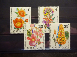 ZAIRE 778/81 XX  ( COB ) COTE : 40 EURO ( H ) - Unused Stamps