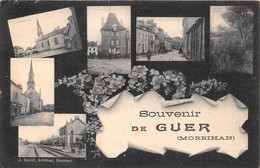 56-GUER-SOUVENIR MULTIVUES - Guer Coetquidan