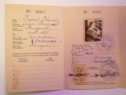 GP 2021 - 111  BELGIQUE  :  CARTE De TOURISTE  1935 Avec Timbre Fiscal   XXXX - Unclassified