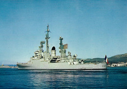Marine Nationale - Le Colbert - C611 Dans La Rade De Toulon - CPM écrite - Ausrüstung