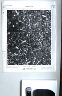 WINGENE ©1971 GROTE LUCHT-FOTO 63x48cm KAART ORTO PLAN 1/10.000 In 1971 TOPOGRAPHIE PHOTO AERIENNE CARTE R276 - Wingene