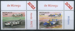 Monaco 2021 Transport, Legendary Race Cars, Honda, Williams Renault MNH** - Voitures
