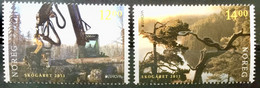 NORWAY 2011 MNH STAMP ON EUROPA FOREST 2 DIFFERENT STAMPS - Neufs