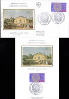 " 200 ANS MUSEUM D'HISTOIRE NATURELLE " Sur Carte Maximum Et Enveloppe 1er Jour Sur Soie 1993 N°YT 2812 Parf état CM FDC - Verzamelingen & Reeksen