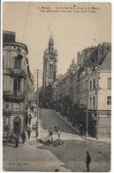 CPA 59 NORD / 1 DOUAI LE BEFFROI ET LA RUE DE LA MAIRIE / E BARON PHOT - Douai