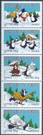 France 2005 - 3853-3857 Série Meilleurs Voeux Gommée - Neuf - Unused Stamps