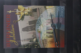 Deutschland, Holgramm Berliner Jubiläen, Klappfolder, Hologramm MiNr. 1287 - Hologrammes