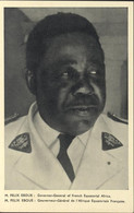 CPA Guerre 40 M Félix EBOUE Gouverneur Général De L'Afrique équatoriale Française AEF A.E.F.  Gaulliste France Libre - Guerre 1939-45