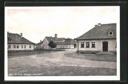 AK Rehagen-Klausdorf, Pionier-Übungsplatz, Strasse Auf Dem Kasernengelände - Klausdorf