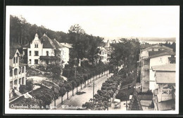 AK Sellin A. Rügen, Blick In Die Wilhelmstrasse - Sellin