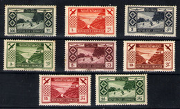 Gran Libano (aéreo). Nº 49/56. Año 1936 - Airmail