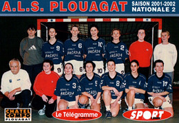 CPM - HANDBALL - EQUIPE A.L.S. PLOUAGAT - Saison 2001-2002 Nationale 2 ... - Handball