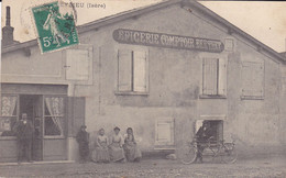 Cpa - 38 - Jameysieu -animée -- Epicerie Comptoir Berthet- Edi ... - Jallieu