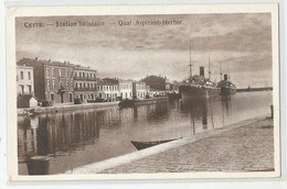 34 Sète Cette Quai Aspirant Herber Station Balnéaire Ed Pilts De Toulouse - Sete (Cette)