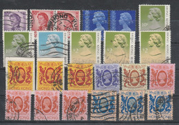 Petit Lot De Timbres Oblitérés Entre 1962 Et 1989 / Small Lot Of Used Stamps - Verzamelingen & Reeksen