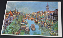 Amsterdam, Kloveniersburgwall - O. Kokoschka - Kokoschka