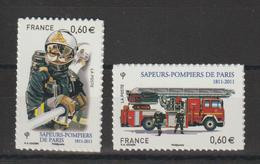 France 2011 Pompiers 601 Et 602 Neufs ** MNH - Andere & Zonder Classificatie