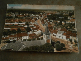 59 - RAISMES - VUE AERIENNE - CPSM CARTE PHOTO VIERGE - VUE MOINS COURANTE - PETITE COUPURE HAUT CARTE - Raismes