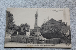 Aumont, Le Monument Aux Morts De La Grande Guerre, Lozère 48 - Aumont Aubrac