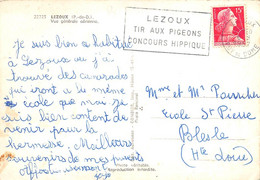 Lezoux         63       Vue Générale Aérienne   10x15 -  1957  -          (voir Scan) - Lezoux