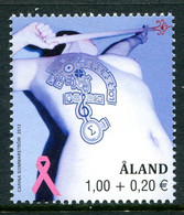 Aland 2012 Charity - Breast Cancer Awareness MNH (SG 380) - Aland