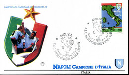 1990 FDC Napoli Campione D'Italia 1989-90 - F.D.C.