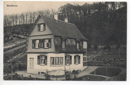BINNINGEN-BASEL Waldheim Waldeggstrasse 150 Birsigtal-Bahn Haltestelle Bottmingermühle Gel. Feldpost 1914 - Binningen
