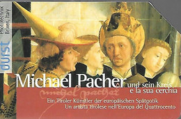 CARTE -ITALIE-Serie Pubblishe Figurate AA-Catalogue Golden-5000L/30/06/2000-N° 73 MICHAEL PACHER-Man -Utilisé-TBE-RARE - Öff. Vorläufer