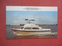 Charter Boat Mary III    Fort Myers  Florida  Ref  4943 - Fort Myers