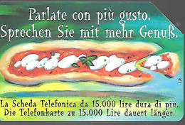 CARTE -ITALIE-Serie Pubblishe Figurate AA-Catalogue Golden-5000L/30/06/2000-N°66-Ces-PIZZA-TBE- - Publiques Précurseurs