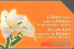 CARTE -ITALIE-Serie Pubblishe Figurate AA-Catalogue Golden-5000L/30/06/2001-N°79-Pub-IL GIGLIO-Utilisé-TBE- - Pubbliche Precursori