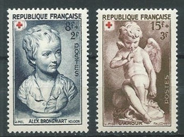 France YT N°876/877 Croix-Rouge 1950 Neuf/charnière * - Ongebruikt