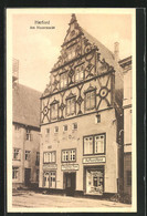 AK Herford, Gasthaus Deutsches Haus Am Neuermarkt - Herford