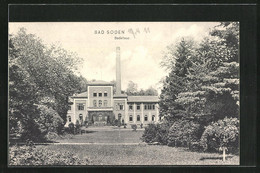 AK Bad Soden, Im Garten Am Badehaus - Bad Soden