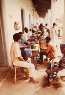 Bafatá - REAL PHOTO - Máquinas De Costura Singer - Ethnic Costumes - Sewing Machines - Guiné Bissau - Guinea Bissau