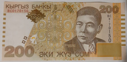 Kirghizistan 200 Som 2004 UNC P22 - Kyrgyzstan