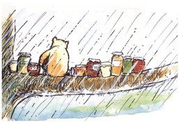 (QQ 32) Winnie-the-Pooh, Also Called Pooh Bear And Pooh,  - Drawing - Cartoon (3 Postcards) - Schildkröten