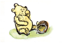 (QQ 32) Winnie-the-Pooh, Also Called Pooh Bear And Pooh,  - Drawing - Cartoon (3 Postcards) - Schildpadden