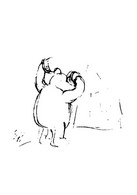 (QQ 32) Winnie-the-Pooh, Also Called Pooh Bear And Pooh,  - Drawing - Cartoon (3 Postcards) - Turtles