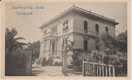 AKEO Card About Esperanto House In Varazze - Italy - Written In Esperanto 1950 - Esperanto