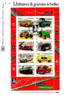 " UTILITAIRES ET GRANDES ECHELLES - POMPIERS FIREMAN - FEUERWEH " Sur Notice Officielle 1er Jour De 2003. - Altri (Terra)