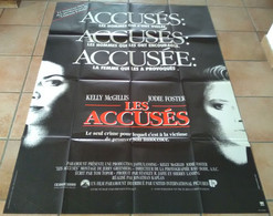 AFFICHE CINEMA FILM LES ACCUSES KAPLAN FOSTER McGILLIS 1988 TBE - Affiches & Posters