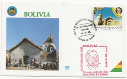 Lettre Bolivie Le Pape - Bolivia