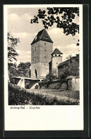 AK Amberg / Opf., Blick Auf Das Ziegeltor - Amberg