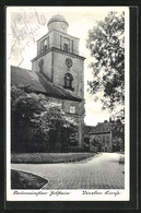 AK Neumünster, Blick Auf Die Vicelinenkirche Im Sonnenschein - Neumünster