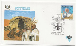Lettre Botswana Le Pape - Botswana (1966-...)