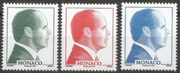 MONACO Yv 2561/3 MNH Neufs** - - Unused Stamps