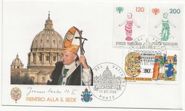 Lettre Vatican Le Pape - Franking Machines (EMA)