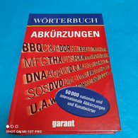 Wörterbuch Abkürzungen - Dictionnaires